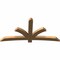 Ekena Millwork Davenport Timber Gable Bracket, Western Red Cedar, 84"W x 42"H x 3 1/2"D x 5 1/2"F, 12/12 Pitch GBW084X42X0406DAV00SWR - alternate 2